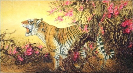 The Year of the Tiger (Chinese Zodiac Symbols)